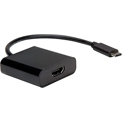 Afbeelding van Value 12.99.3211 USB C displaykabel / HDMI Adapterkabel stekker, A bus 0.10 m Zwart