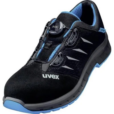 Afbeelding van uvex 6938 6938242 Lage veiligheidsschoenen S1P Schoenmaat (EU): 42 Zwart/blauw 1 paar