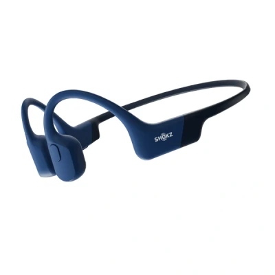Afbeelding van Shokz OpenRun Mini headset BikeTotaal.nl Blauw