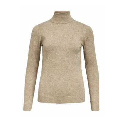 Afbeelding van Object Thess Trui, Dames, Maat: XS, Desert taupe