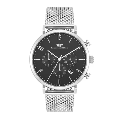 Afbeelding van Rhodenwald &amp; Söhne Chronograaf, Heren, Maat: One Size, Silber