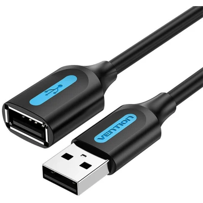 Afbeelding van Verlengkabel USB Vention CBIBJ Zwart 5 m