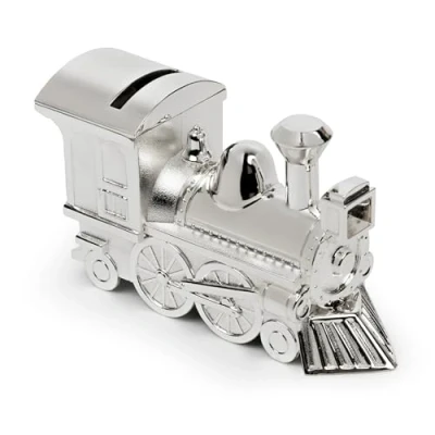 Afbeelding van Spaarpot Zilverstad Locomotief