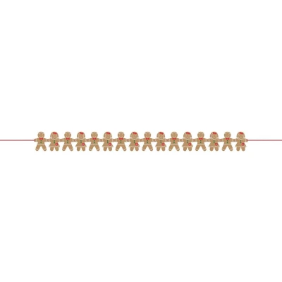 Afbeelding van Amscan Slinger Gingerbread Poppetjes Unisex 1,57 Meter