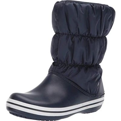 Afbeelding van Crocs Winter Puff Boot WOM sneeuwlaarzen, marineblauw, 36/37 EU