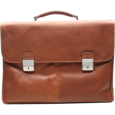 Afbeelding van Esquire Dallas Koffer Leer 42 cm Laptop compartiment