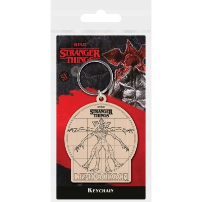 Afbeelding van Stranger Things Vitruvian Demogorgon Sleutelhanger