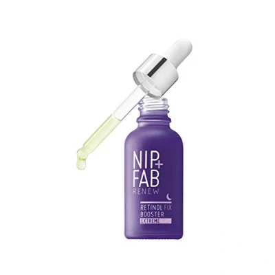 Afbeelding van Nip + Fab Retinol Fix Booster Extreme 0.3% Serum Met En Aloë Vera Anti Rimpel Eerste Tekenen Van Huidveroudering Aging 30 Ml