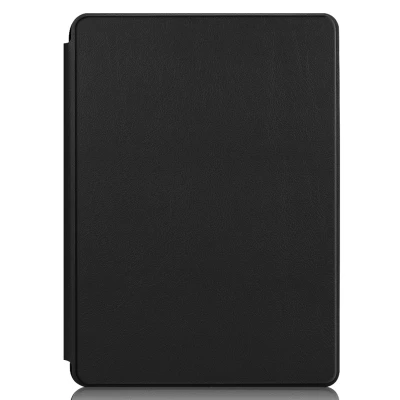 Afbeelding van Microsoft Surface Go Hoes Design Trifold Bookcase Zwart Kunstleder Tablet Hoezen