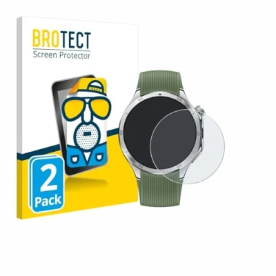 Afbeelding van BROTECT Entspiegelungsfolie Displayschutz Displayschutzfolie Folie Matt, Smartwatch beschermfolie, Grijs