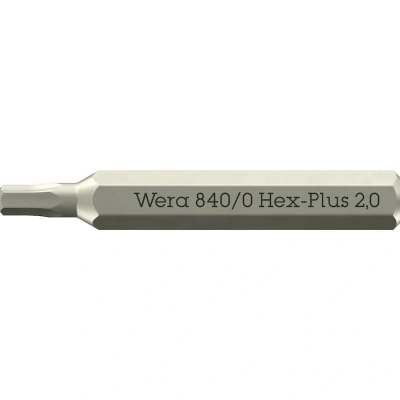 Afbeelding van Wera 05058111001 840/0 Hex Plus Micro Bit 2,0 X 30 Mm