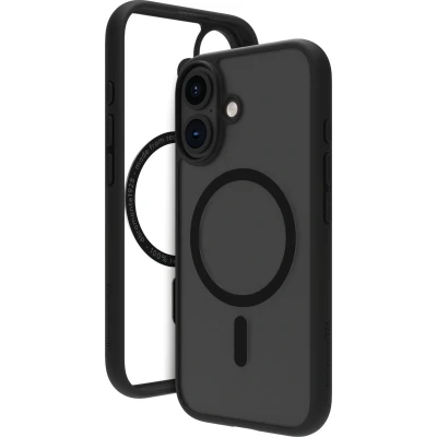 Afbeelding van Dbramante1928 Grenen Mag iPhone 16 Plus Hoesje zwart