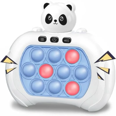 Afbeelding van Pandabeer V3 Quick Push Pop It Spel Game Speelgoed Educatief Controller Fidget Toy Montessori Anti Stress Inclusief Licht en Geluidseffecten