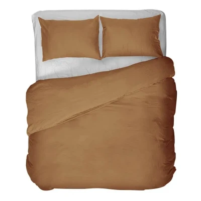 Afbeelding van Sale Kayori dekbedovertrek Showa Flanel Goud 200/200 220 +2 slopen (Kleur: Goud)
