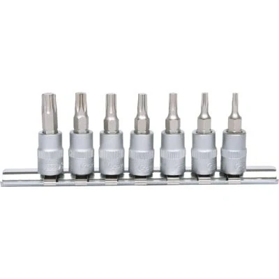 Afbeelding van KS Tools 911.1458 1/4&quot; Bit dopsleutelset Torx, 7 dlg, T10 T40