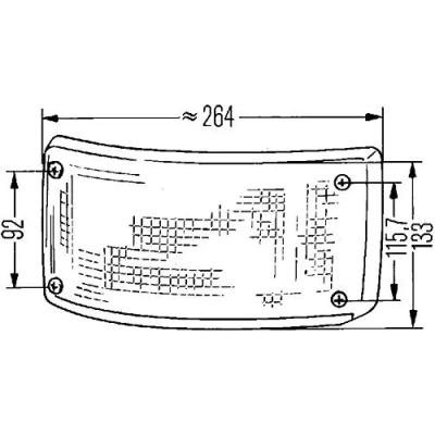 Afbeelding van Combinatie achterlicht HELLA 2SB 005 603 137