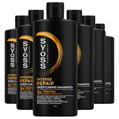 Afbeelding van Syoss Repair Shampoo 6x440ml Voordeelverpakking