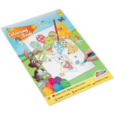 Afbeelding van Grafix Kleurboek Pasen A4, 64pag.