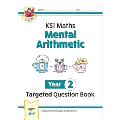 Afbeelding van KS1 Maths Year 2 Mental Arithmetic Targeted Question Book (includes Online Answers &amp; Audio Tests)