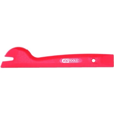 Afbeelding van KS Tools, Voertuig gereedschap, Lijmgewichten schraap en snijhefboom, 200mm