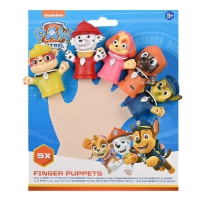Afbeelding van PAW Patrol vingerpoppetjes 5 stuks