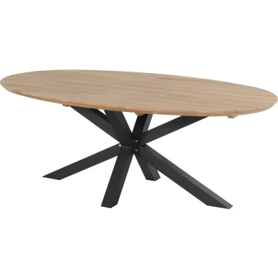 Afbeelding van Stephanie Table 200 x 120 cm Tafel Zwart Hartman