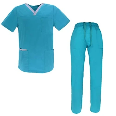 Afbeelding van MISEMIYA Unisex sanitairuniformen, medische uniformen Verpleegkundigen Tandartsens Ref.G7134 M, Conjuntos Sanitarios G713 3 Verde