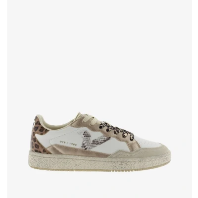 Afbeelding van Sneakers White Smash Leopard mix Maat 38 Dames Smile Favorites