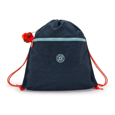 Afbeelding van Kipling Turn En Zwemzakje Supertaboo Cosmo Blue Combo Blauw