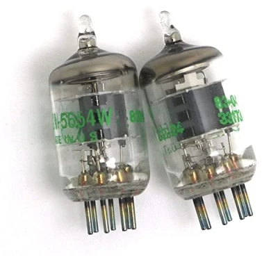 Afbeelding van Fasizi Matched Paar 7 Pin GE JAN 5654W Vacuümbuizen Upgrade voor 6AK5 6J1 6GB EF95 6J1P