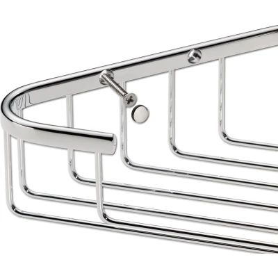 Afbeelding van Zeephouder Kela Brass Corner 24,5 Silver Shining