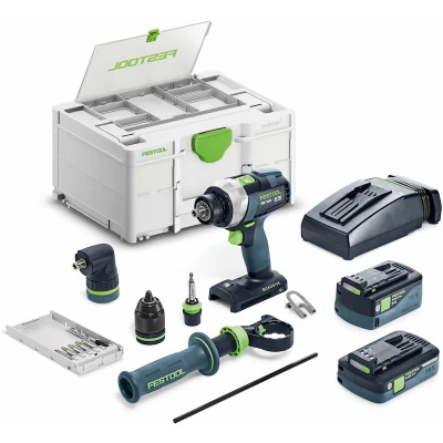 Afbeelding van Festool Accu schroefboormachine TDC 18/4 5,0/4,0 I Set QUADRIVE 577612