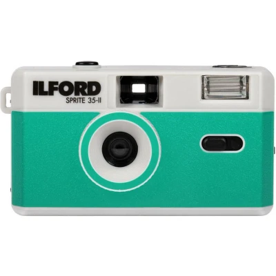 Afbeelding van Ilford Sprite 35 II Reusable Camera Zilver/Teal