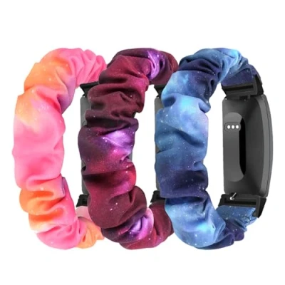 Afbeelding van Ecogbd Elastische scrunchie band compatibel met Fitbit Inspire 3/Inspire 2/Inspire/Inspire HR/Ace 3/Ace 2, zachte stof, nylon bandjes voor dames en heren, Small, Nylon, Geen edelsteen