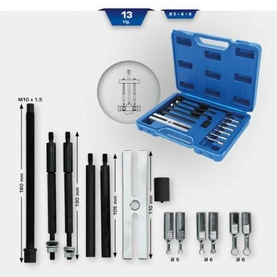 Afbeelding van BRILLIANT TOOLS BT631050 Kogellagertrekkerset, 10 dlg [Powered by KS TOOLS]