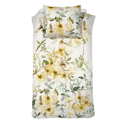 Afbeelding van Dekbedovertrek Cinderella Wonder Yellow Percal 140 x 200 / 220 cm 1 Persoons