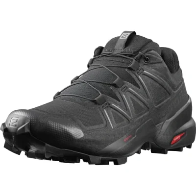 Afbeelding van SALOMON Trail Running Speedcross 5 heren , Black / Phantom 40 2/3 EU