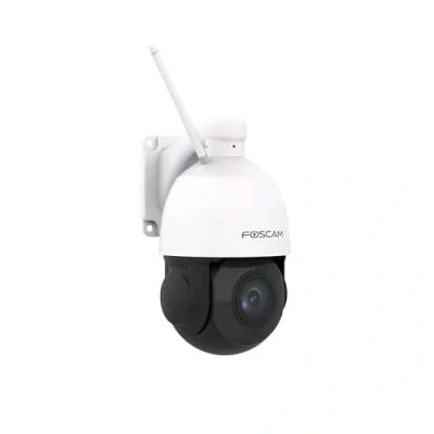 Afbeelding van Foscam SD2X IP camera, WLAN, dome, gemotoriseerd, PTZ, 2 MP, met optische zoom, 18 voudige bewegingsdetectie, wit