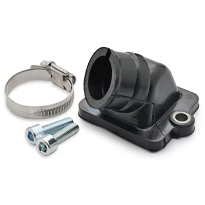 Afbeelding van Easyboost Spruitstuk 12 tot 21mm voor Piaggio AC LC Typhoon Zip NRG Carburator 14 16 17.5 19