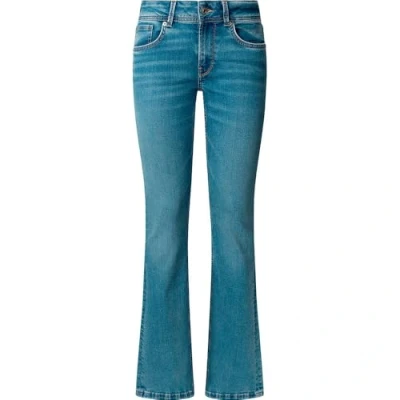 Afbeelding van Pepe Jeans Flare Pimlico Bootcut jeans, Dames, Maat: 28x32, Denim