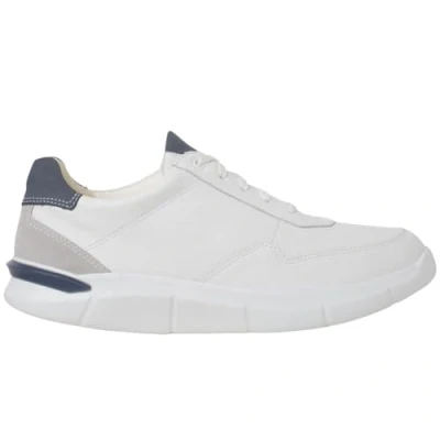 Afbeelding van Ganter 251721 Lage sneakersHeren sneakersVrije tijdsschoenen Kleur: Wit/beige Maat: 42.5