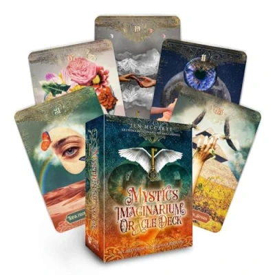 Afbeelding van Mystic&#039;S Imaginarium Oracle Deck: 44 Full color Cards and 90 page Guidebook)