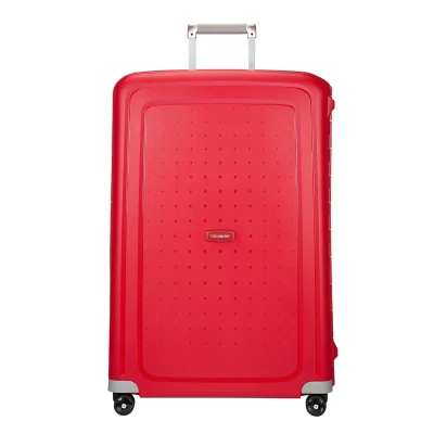 Afbeelding van Samsonite S&#039;Cure Spinner 81 crimson red Harde Koffer