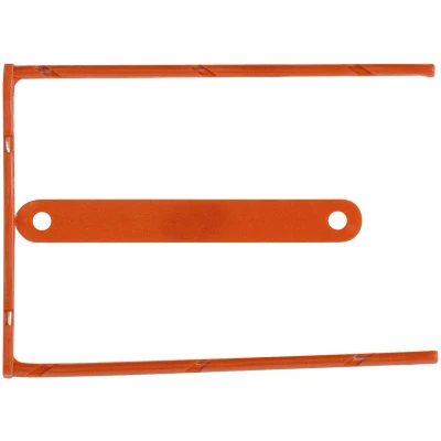 Afbeelding van Q CONNECT archiefbinder D clip, doos van 100 stuks, rood archiefbinders