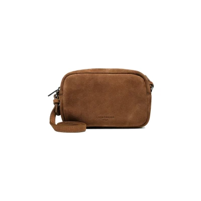 Afbeelding van LIEBESKIND BERLIN Leren schoudertas Ella Camera Bag Safari bruine