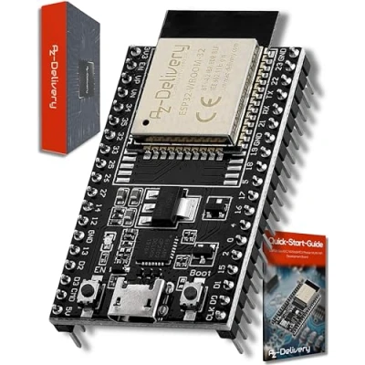 Afbeelding van AZDelivery ESP 32 Dev Kit C V4 WLAN WiFi Development Board compatibel met Arduino Inclusief E Book! 1