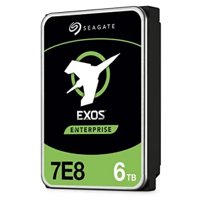 Afbeelding van Seagate Exos 7E8, 6 TB, Interne Harde Schijf, SATA, 3,5&quot;, voor Bedrijven en Datacenters (ST6000NM021A)