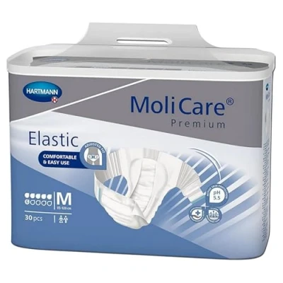 Afbeelding van Molicare Premium Slip Elastic 6 druppels Medium 1 pak van 30 stuks