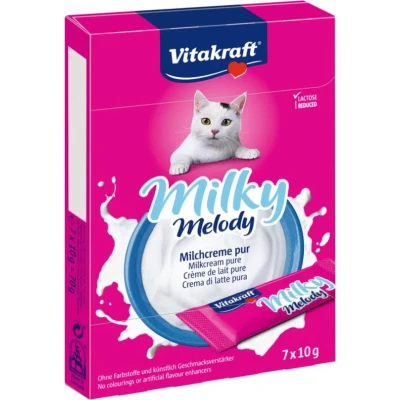 Afbeelding van Vitakraft Milky Melodie Pure Kattensnack Melk 70 g