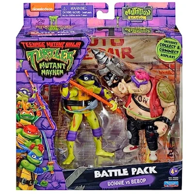 Afbeelding van TMNT Donnie vs Bebop Battle Pack